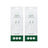 Bin Liners - Plastic - White - Drawstring for 25L Kitchen Bins