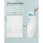 Heavy-Duty Drawstring Bin Bags - Plastic - White - Watertight
