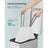 Bin Liners - Plastic - White - 80 Pieces for 45-55L Kitchen Bins