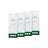 Heavy-Duty Drawstring Bin Bags - Plastic - White - Watertight