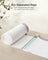 Heavy-Duty Drawstring Bin Bags - Plastic - White - Watertight