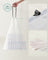 Heavy-Duty Drawstring Bin Bags - Plastic - White - Watertight