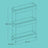 Extendable Kitchen Countertop Shelf - Metal - White - Slim Rolling Trolley with Wheels