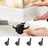 Narrow Storage Cart - Metal - White - 4-Tier with Wheels and Handles