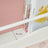 Wall-Mounted Bookshelf - Wood - White - Space-Saving Storage Solution for Kids' Room and Playroom