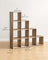 10-Cube Bookcase - Wood - Camel Brown - Open Compartments for Versatile Storage and Display