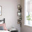 Floating Wall Shelf - 5-Tier Zigzag Design - Greige - Wooden