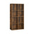 8-Cube Bookcase - Wood - Oak - Freestanding Storage Unit