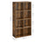 8-Cube Bookcase - Wood - Oak - Freestanding Storage Unit