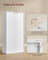 8-Cube Storage Bookshelf - Wood - Oak - Freestanding Display Cabinet for Home and Office