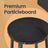 Bar Stools Set of 2 - Heavy-Duty Steel - Rustic Brown and Black - Bar Height with Backrest