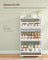 Shoe Cabinet - 121.2L - Particleboard - 3 Flip Drawers