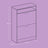 Shoe Storage Cabinet - Melamine Veneer - Rustic Brown - Adjustable Divider for 8-12 Pairs of Shoes