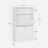 Shoe Cabinet - Melamine Veneer - Rustic Brown - Two Flaps with Open Shelf
