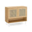 3-Tier Shoe Cabinet - Wood - Oak Beige - Boho Style
