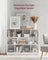 Bookcase - 11 Storage Bins - Wood - Multicolor