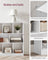 Bookcase - 11 Storage Bins - Wood - Multicolor