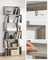 Wooden Bookcase - 6-Tier Design - Greige - Freestanding Room Divider