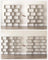 Wooden Bookcase - 6-Tier Design - Greige - Freestanding Room Divider