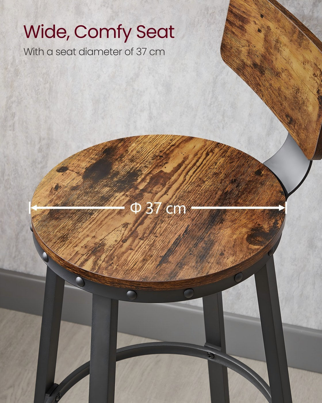 Bar Stools - Set of 2