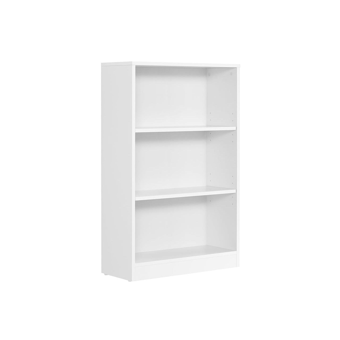 Bookcase - Wood - Natural Finish - 4-Tier with Adjustable Shelves