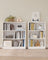 Bookcase - Wood - Natural Finish - 4-Tier with Adjustable Shelves