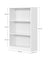 Bookcase - Wood - Natural Finish - 4-Tier with Adjustable Shelves