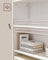4 Tier Bookcase - Wood - White - Adjustable Shelves and Children's Bookshelf