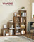 Staircase Shelf - White - Wooden