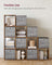 Staircase Shelf - White - Wooden