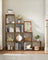 Staircase Shelf - White - Wooden