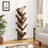 8-Tier Bookshelf - Wood - Rustic Brown - Floor Standing Design