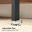 4 Tier Bookshelf - Engineered Wood - Rustic Brown - Large Floor Standing Storage Rack