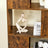 Bookcase - Engineered Wood - Rustic Brown - Open and Closed Storage