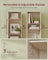 6-Tier Bookcase - Wood - Natural Beige - Adjustable Shelves for Children's Books and Storage
