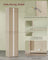 6-Tier Bookcase - Wood - Natural Beige - Adjustable Shelves for Children's Books and Storage