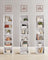 Bookcase - 6 Shelves, Adjustable - MDF - Cloud White
