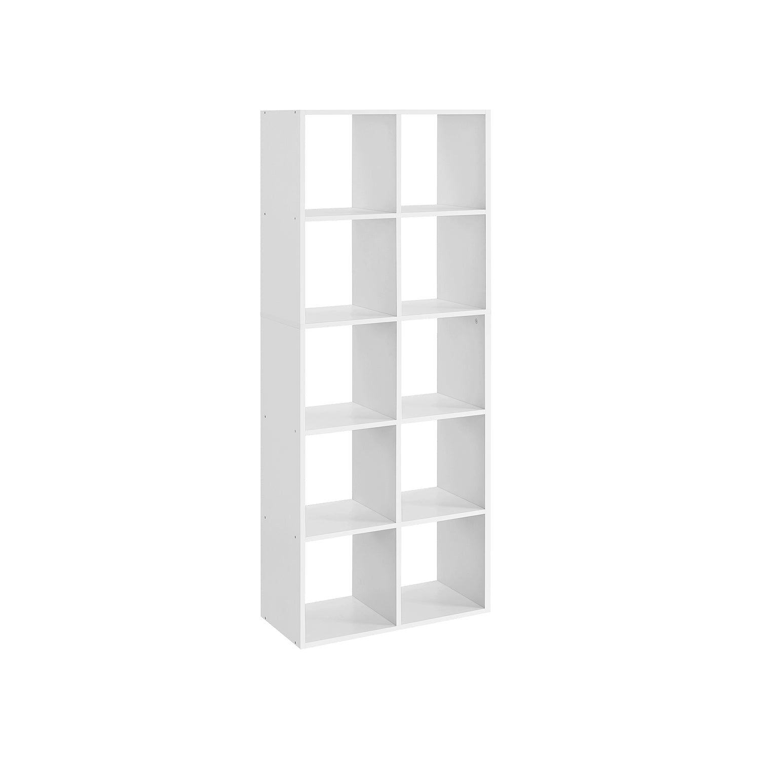 10 Cube Storage Unit - Wood - Rustic Brown