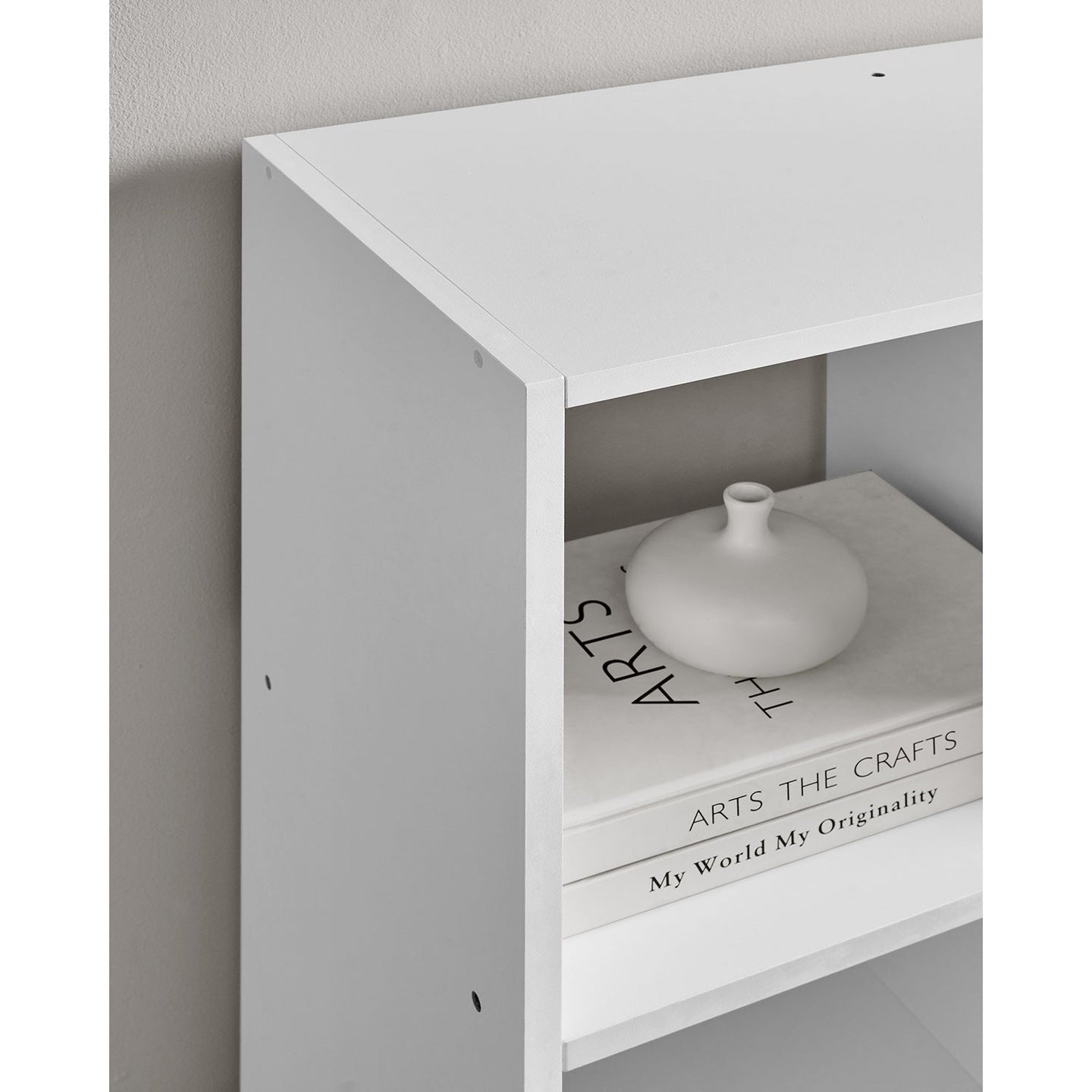 10 Cube Storage Unit - Wood - Rustic Brown