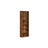 Industrial Bookcase - Wood - Rustic Brown - 6 Adjustable Shelves for Home Office and Children's Storage