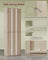 Bookcase - Wood - Natural Beige - 6-Tier Open Storage with Adjustable Shelves