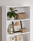 Bookcase - 6 Adjustable Shelves - Wood - Cloud White