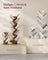 5-Tier Tree Bookshelf - Rustic Brown - Wooden