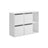 Bookshelf - Engineered Wood - Snow White - 3 Adjustable Shelves