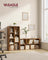 Bookshelf - Rustic Brown - Wooden