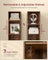 Bookcase - Standing with Multiple Tiers - Rustic Brown - 30.2 x 24 x 160.7 cm