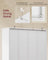 5-Tier Bookshelf - Wood - Cloud White - Open Storage Design