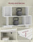 5-Tier Bookshelf - Matte White - Wooden
