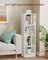 4-Tier Cube Bookshelf - Engineered Wood - Rustic Brown - Open Shelves for Versatile Display and Storage