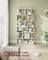 Bookshelf - Engineered Wood - Rustic Brown - 6-Tier Room Divider with Cube Shelves